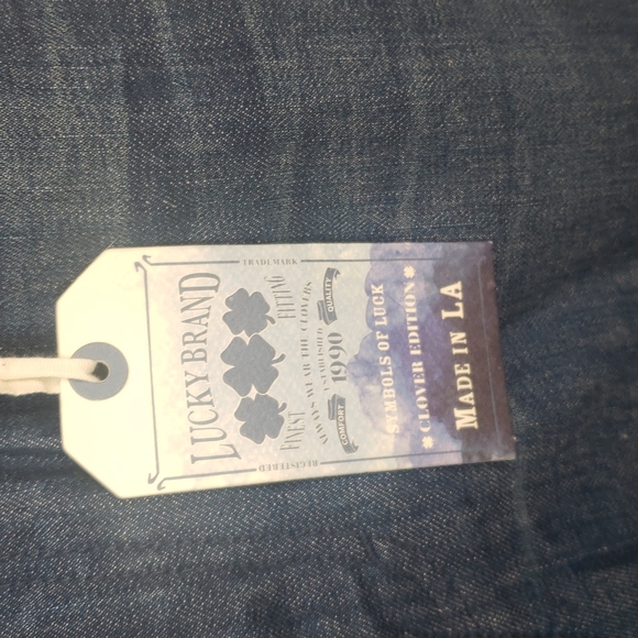 Lucky Brand Vtg High-Rise Clover Edition - Picture 2 of 6